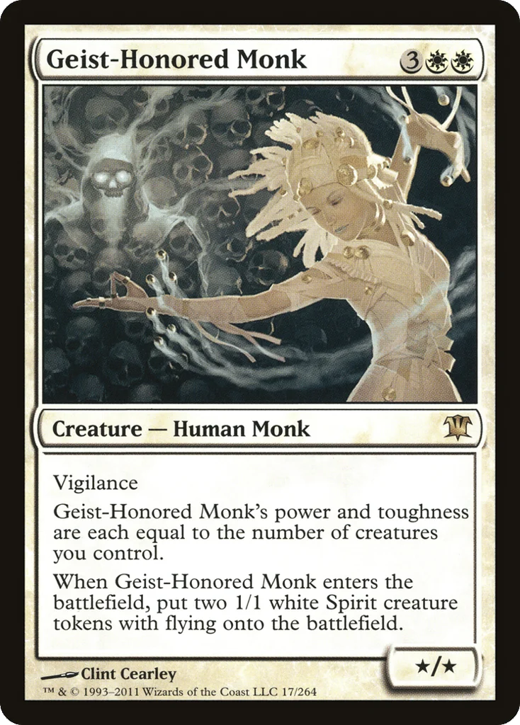 Geist-Honored Monk · Innistrad