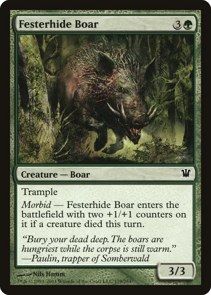 Festerhide Boar · Innistrad