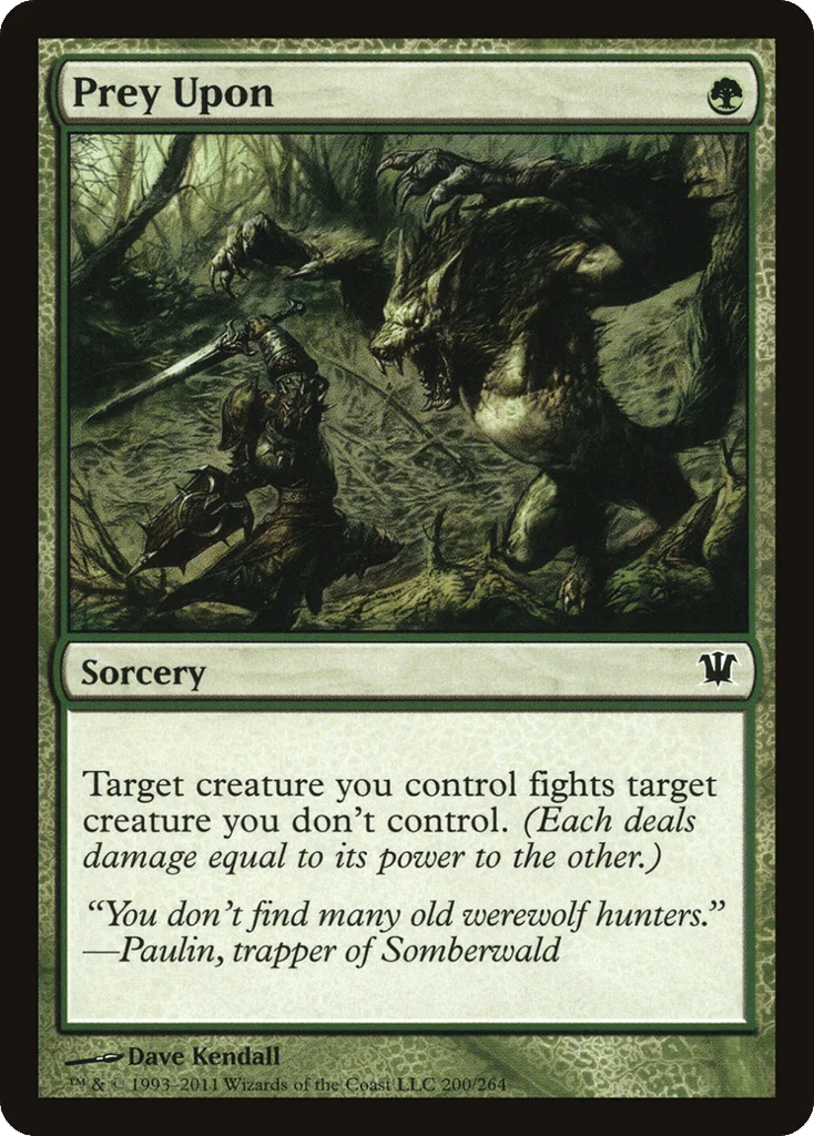 Prey Upon · Innistrad