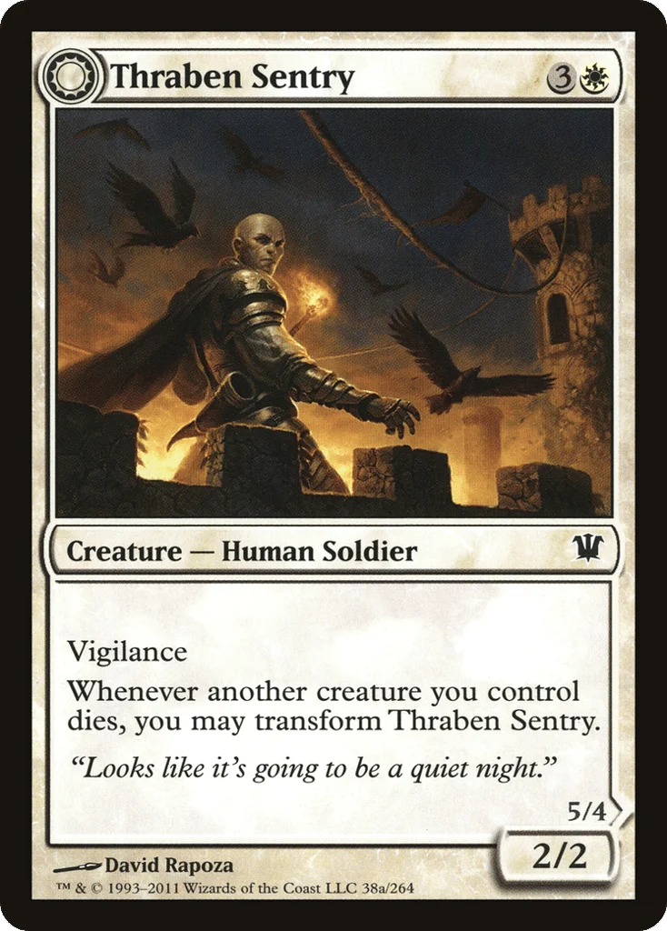 Thraben Sentry // Thraben Militia · Innistrad