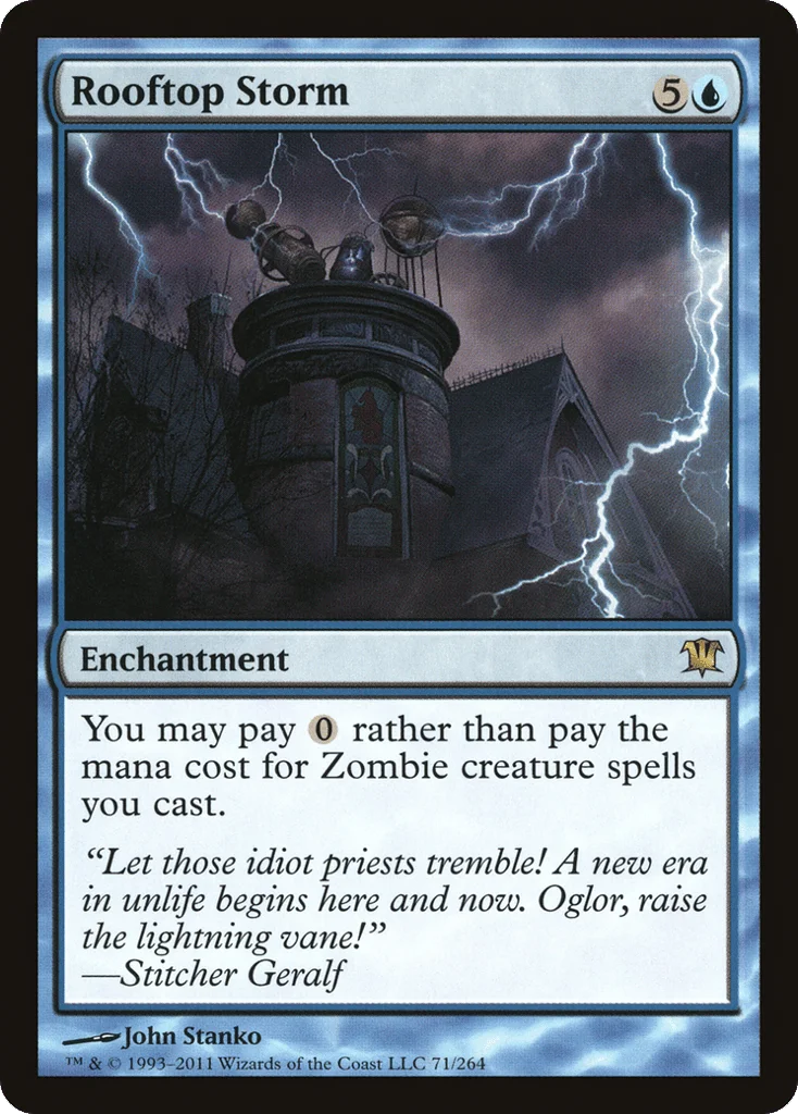 Rooftop Storm · Innistrad