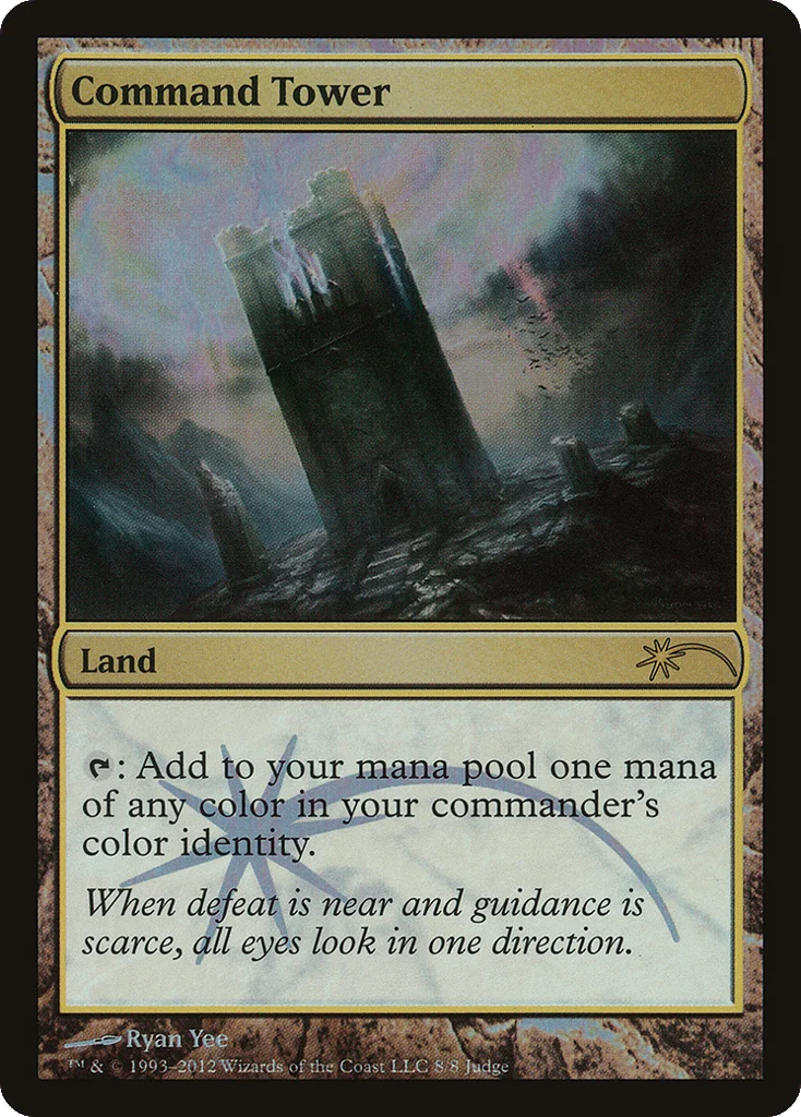Command Tower · Judge Gift Cards 2012