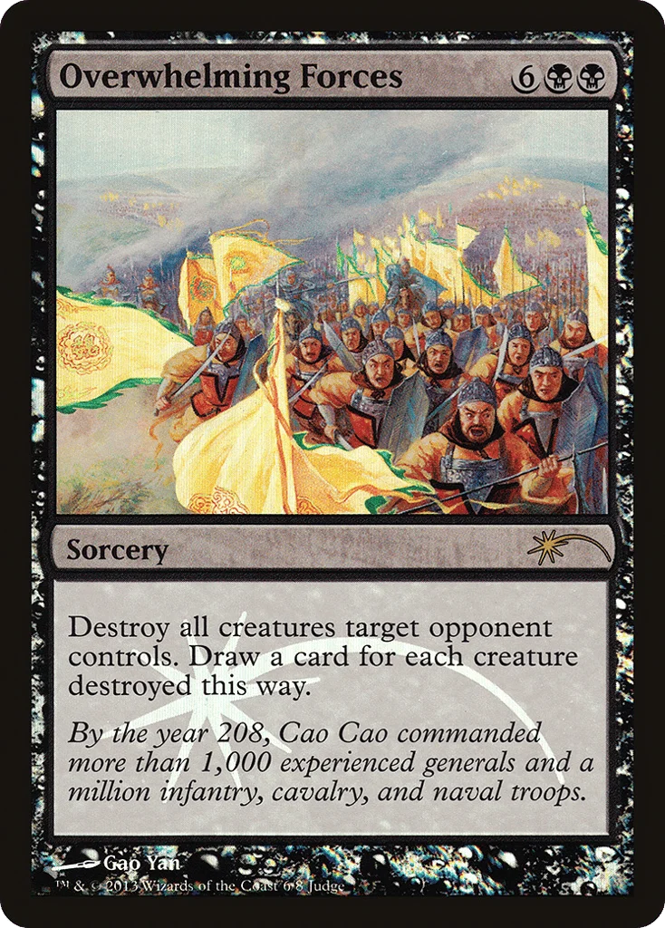 Overwhelming Forces · Judge Gift Cards 2013