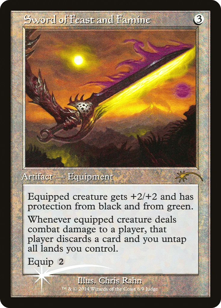 Sword of Feast and Famine · Judge Gift Cards 2014