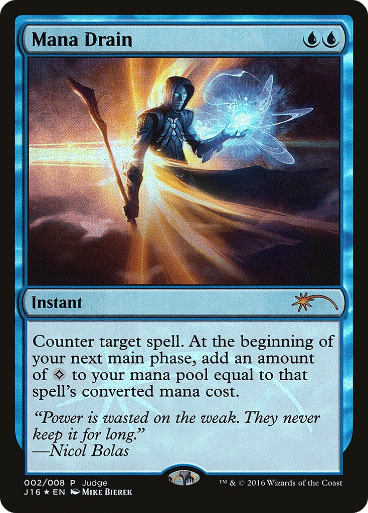 Mana Drain · Judge Gift Cards 2016