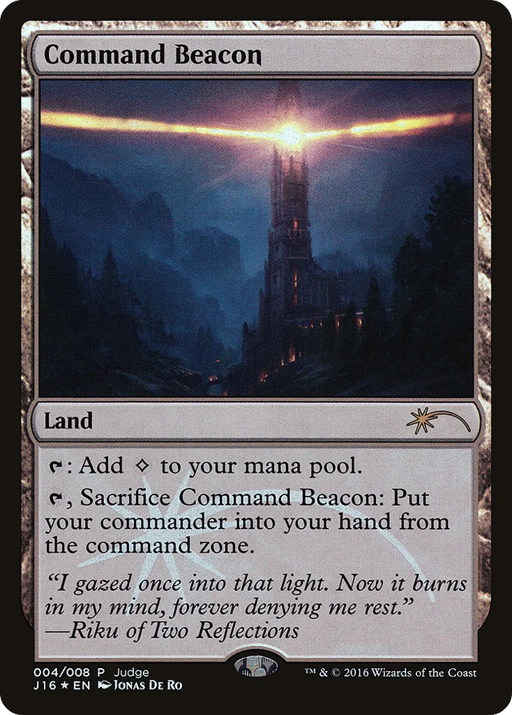 Command Beacon · Judge Gift Cards 2016