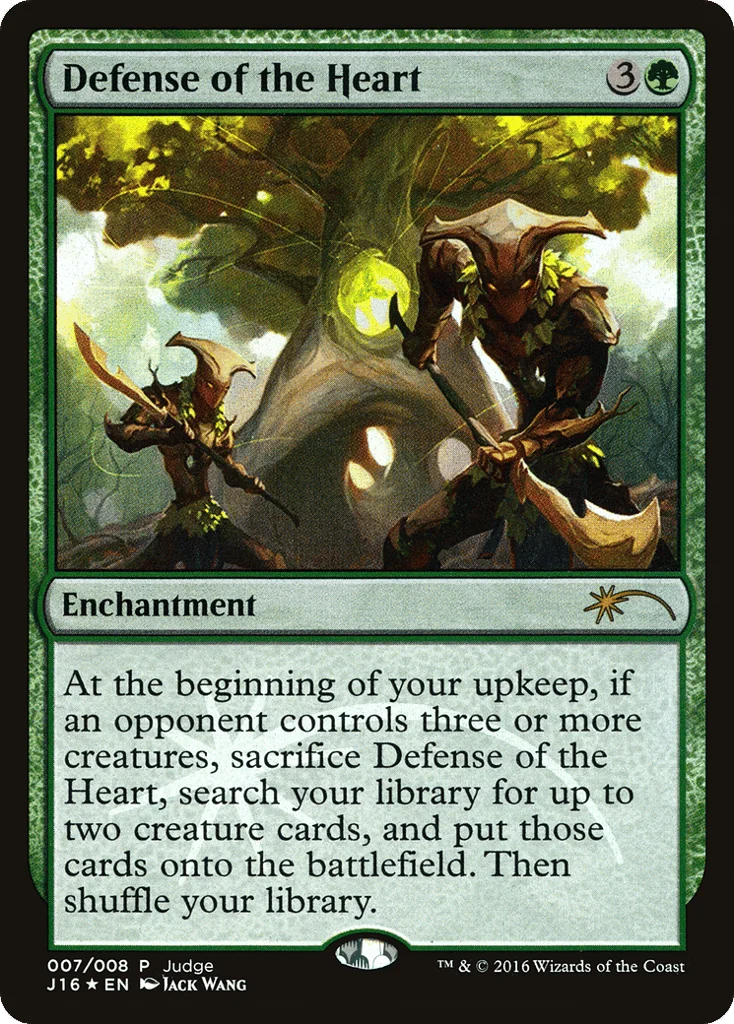 Defense of the Heart · Judge Gift Cards 2016