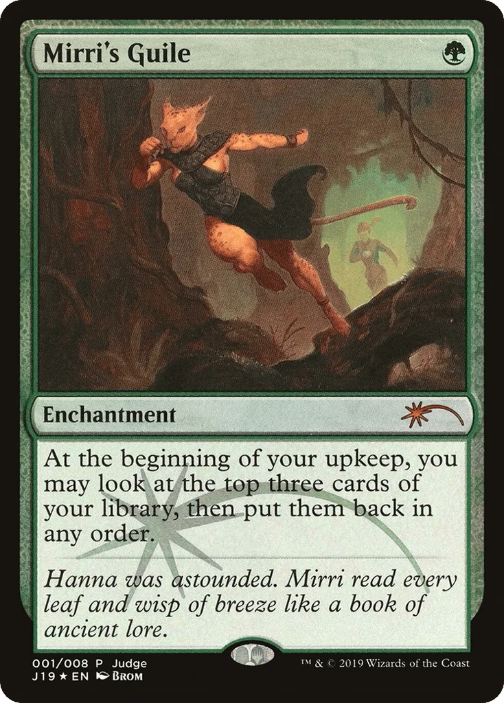 Mirri's Guile · Judge Gift Cards 2019