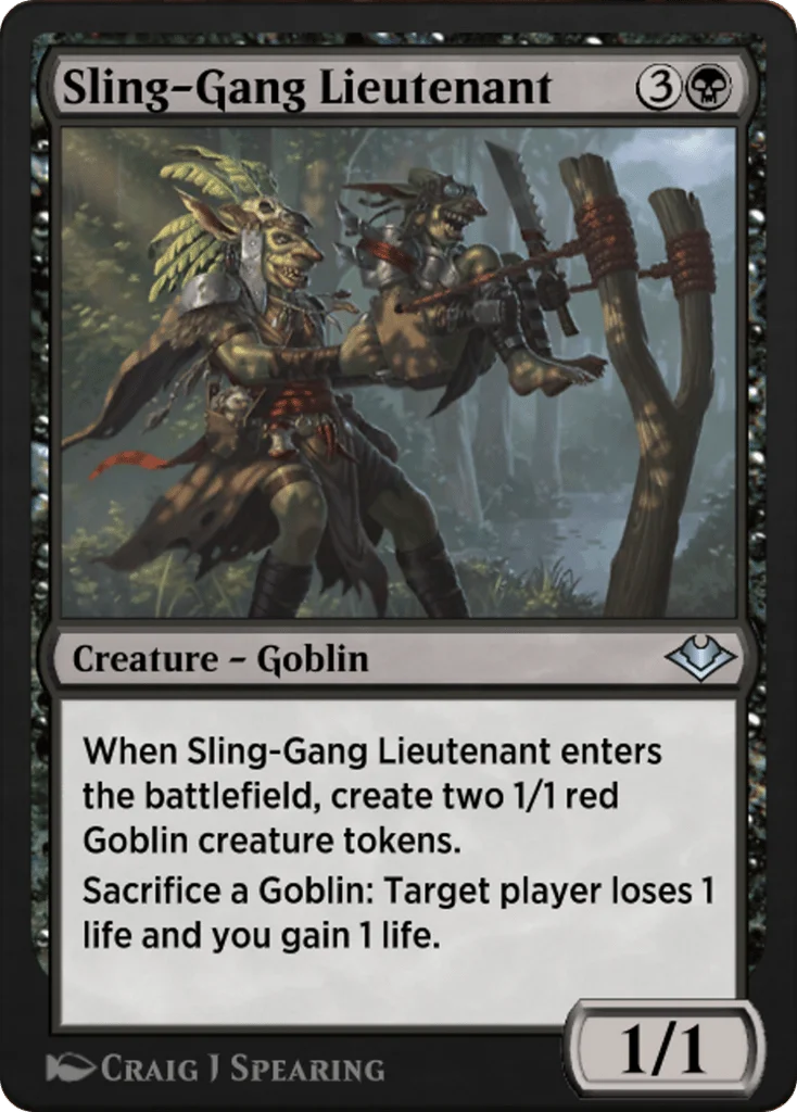 Sling-Gang Lieutenant · Jumpstart: Historic Horizons