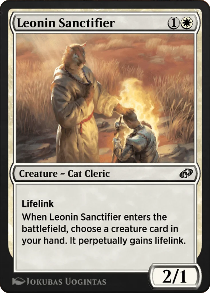 Leonin Sanctifier · Jumpstart: Historic Horizons
