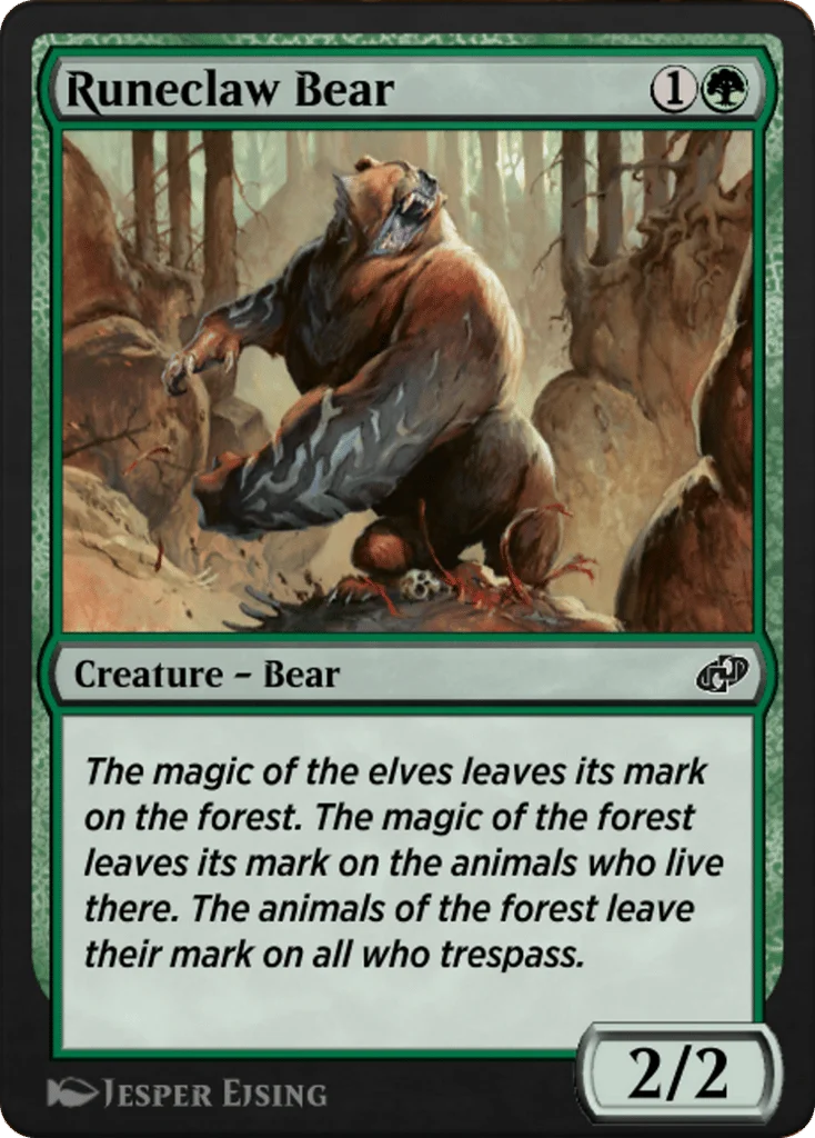 Runeclaw Bear · Jumpstart: Historic Horizons