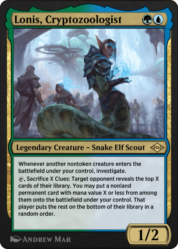 Lonis, Cryptozoologist · Jumpstart: Historic Horizons