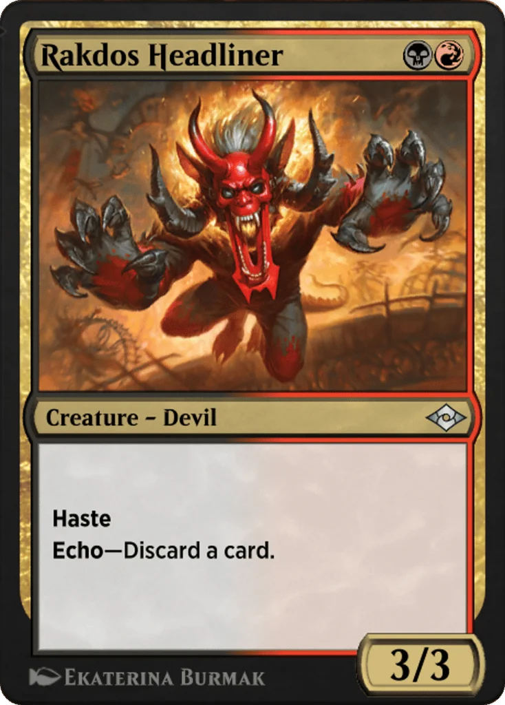 Rakdos Headliner · Jumpstart: Historic Horizons