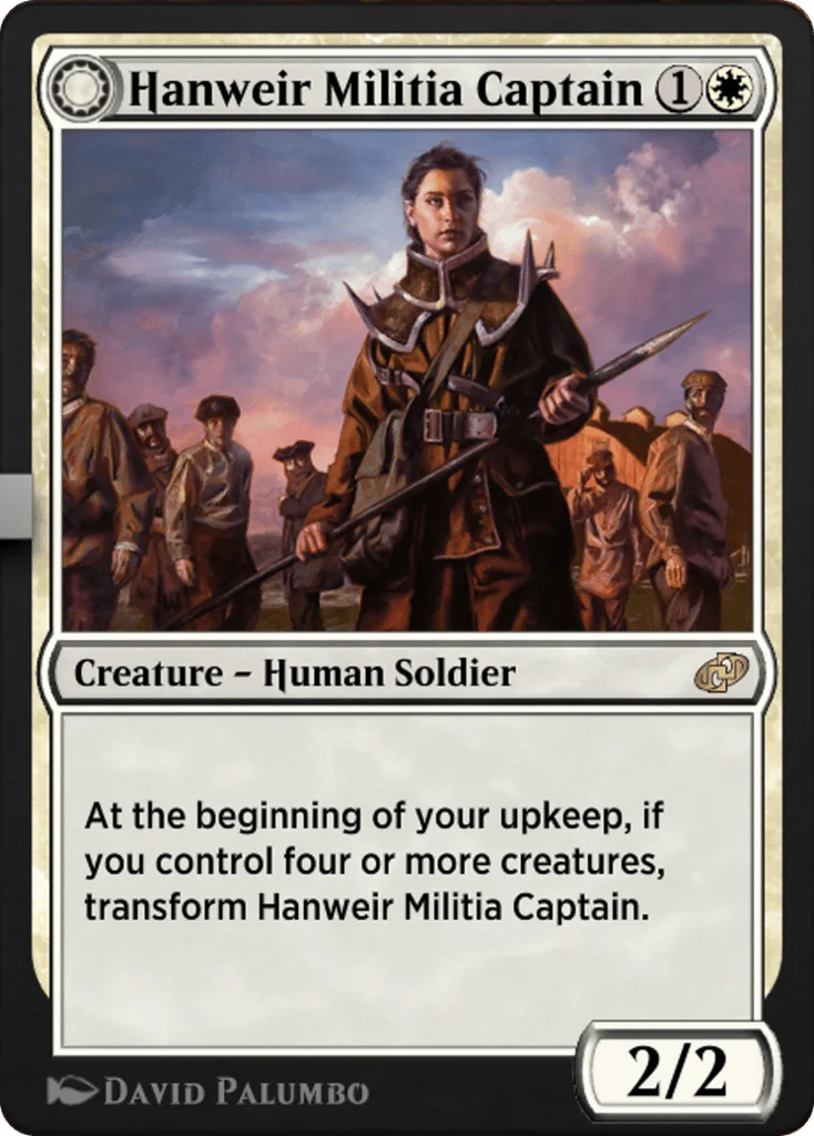 Hanweir Militia Captain // Westvale Cult Leader · Jumpstart: Historic Horizons