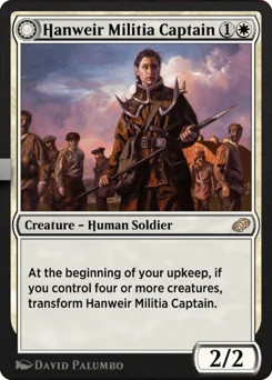 Hanweir Militia Captain // Westvale Cult Leader
