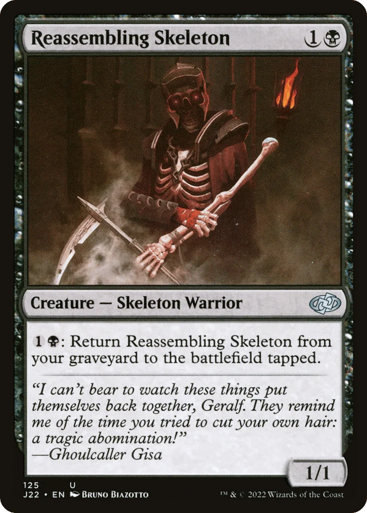 Reassembling Skeleton · Jumpstart 2022