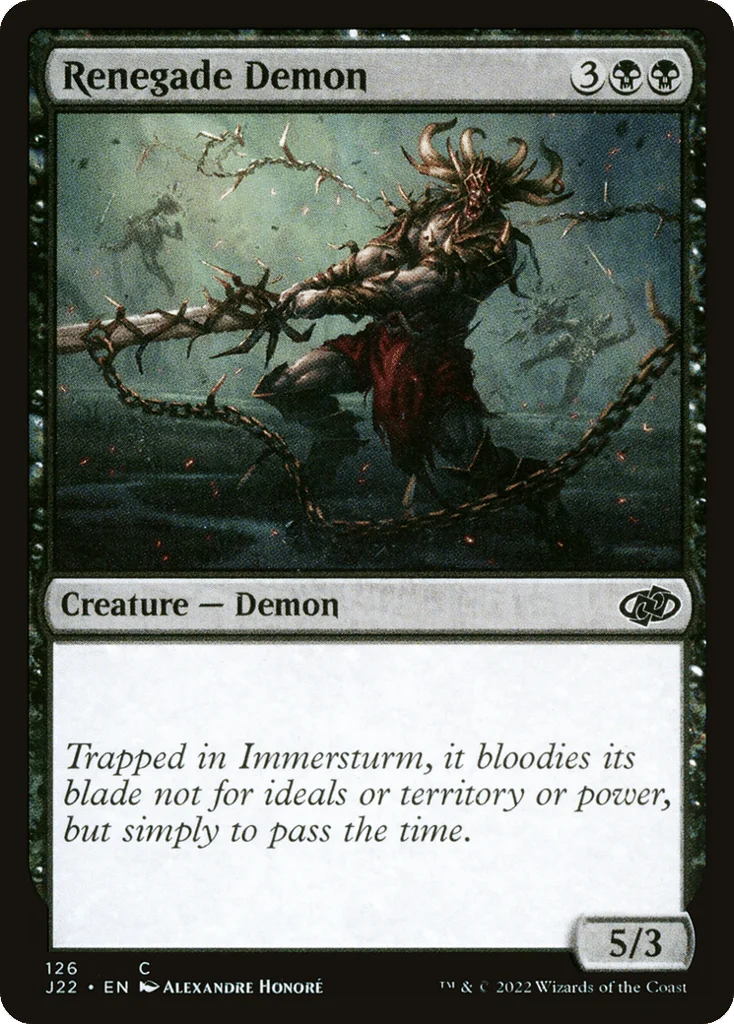 Renegade Demon · Jumpstart 2022