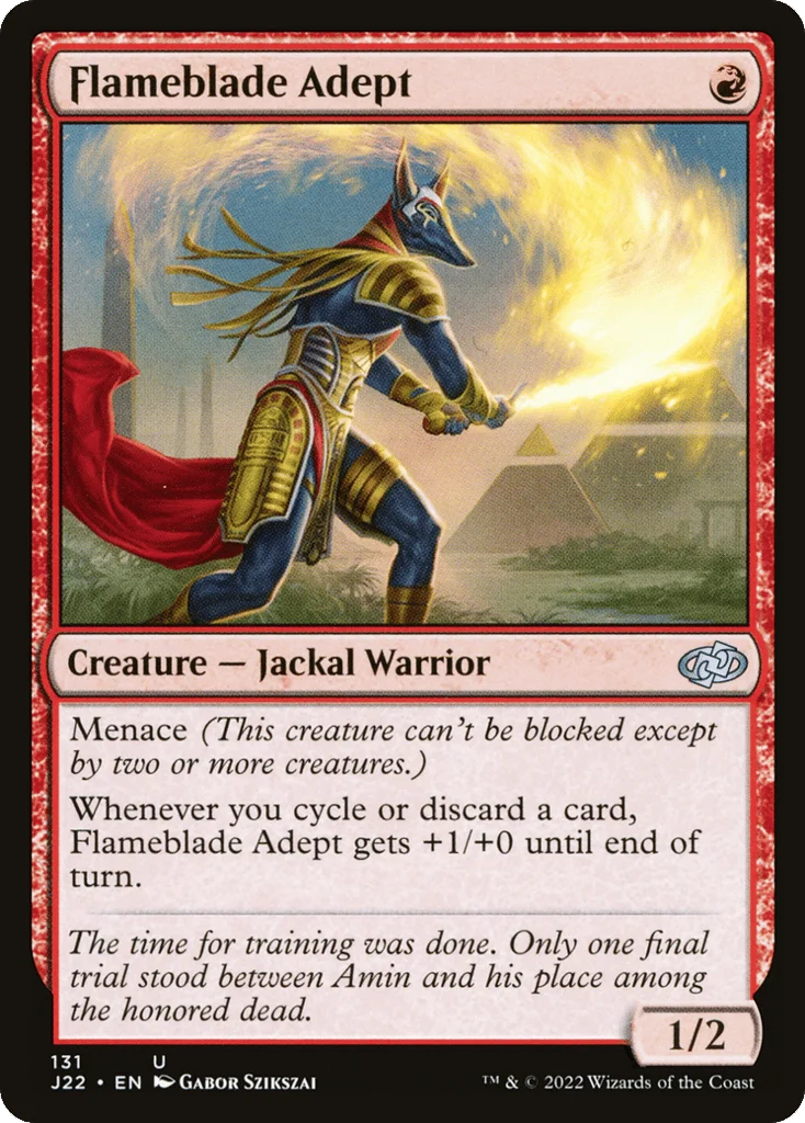 Flameblade Adept · Jumpstart 2022