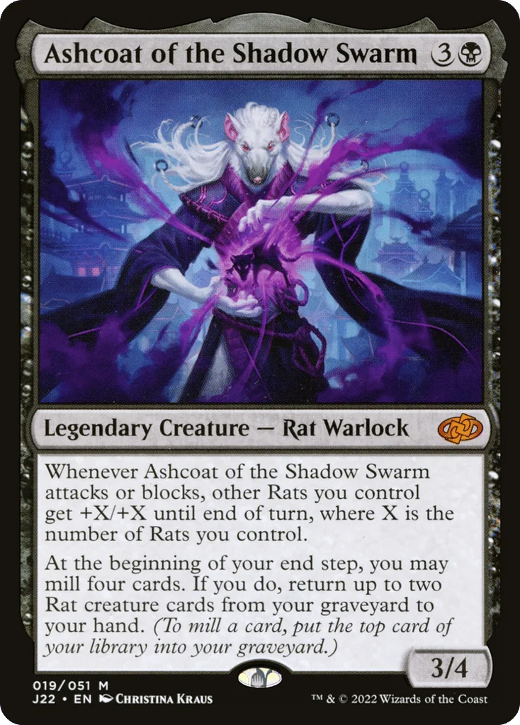 Ashcoat of the Shadow Swarm · Jumpstart 2022