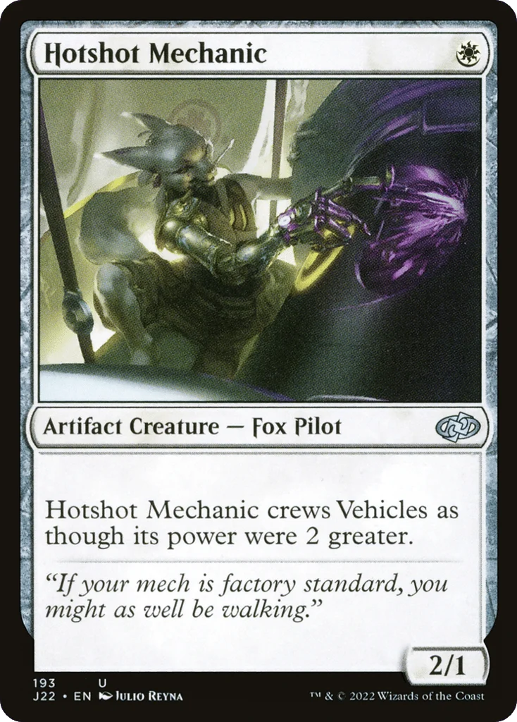Hotshot Mechanic · Jumpstart 2022
