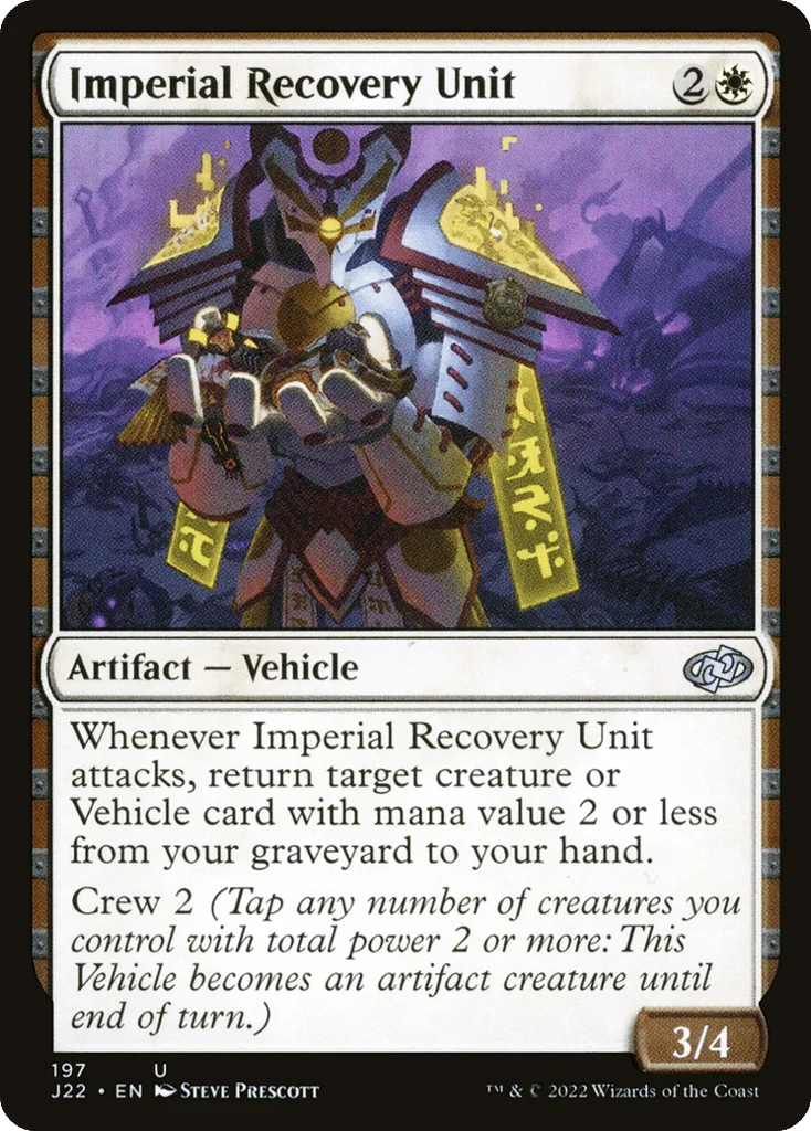 Imperial Recovery Unit · Jumpstart 2022