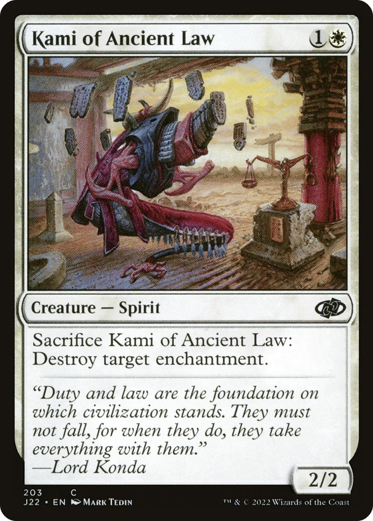 Kami of Ancient Law · Jumpstart 2022