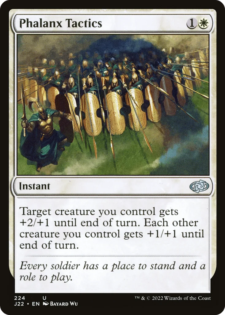 Phalanx Tactics · Jumpstart 2022