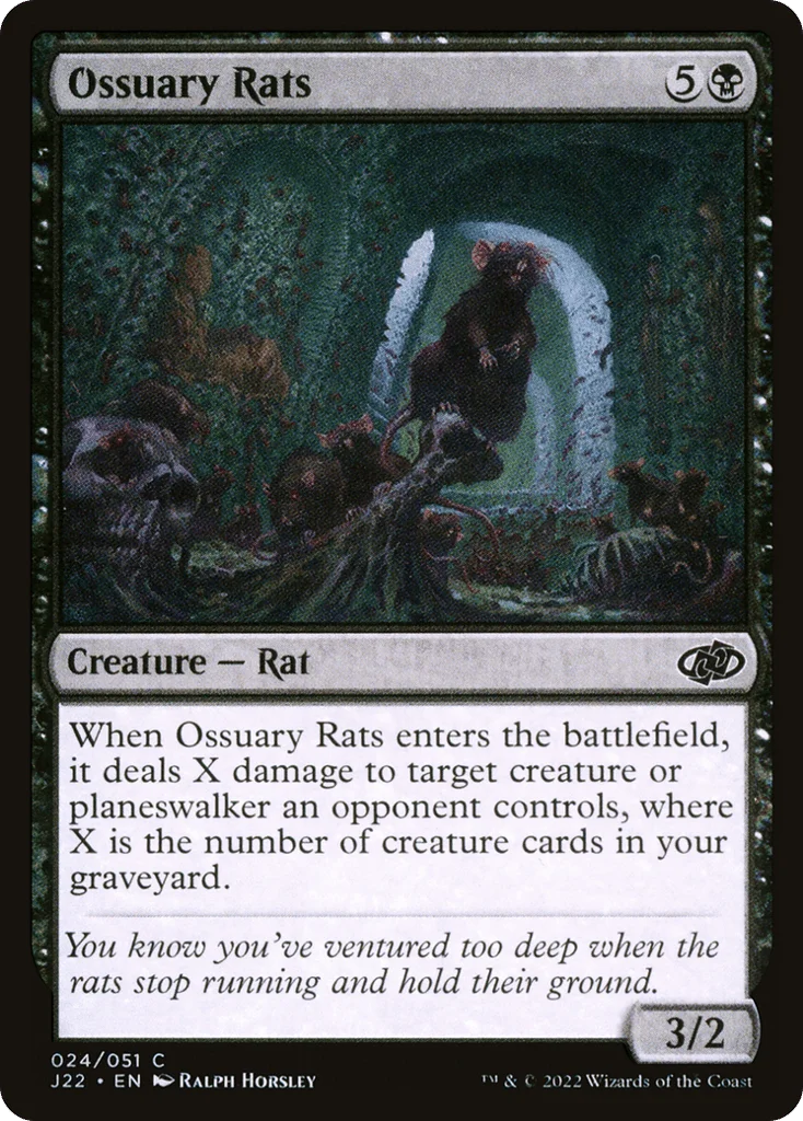 Ossuary Rats · Jumpstart 2022