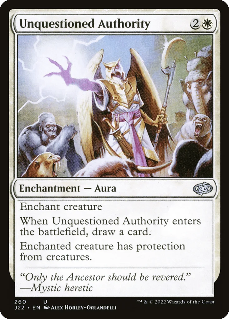 Unquestioned Authority · Jumpstart 2022