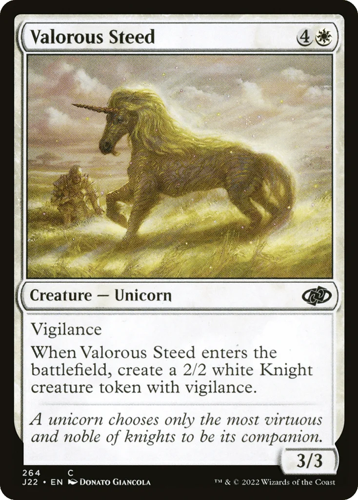 Valorous Steed · Jumpstart 2022