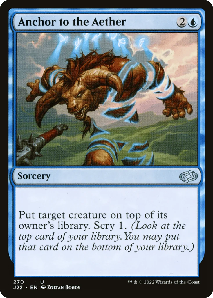 Anchor to the Aether · Jumpstart 2022