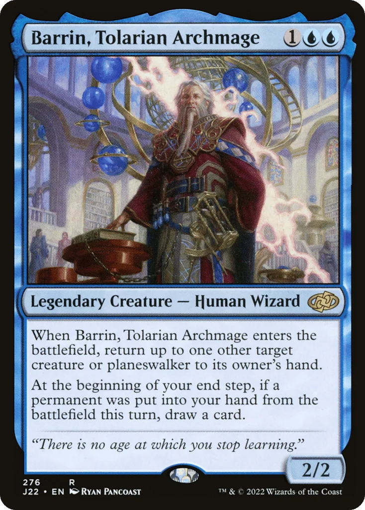 Barrin, Tolarian Archmage · Jumpstart 2022