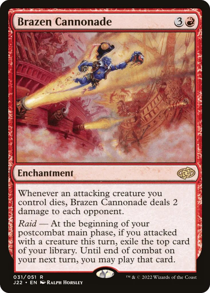 Brazen Cannonade · Jumpstart 2022