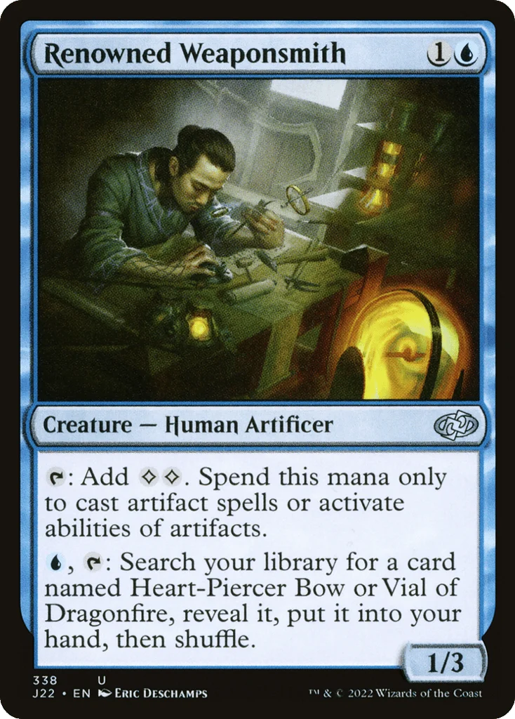 Renowned Weaponsmith · Jumpstart 2022