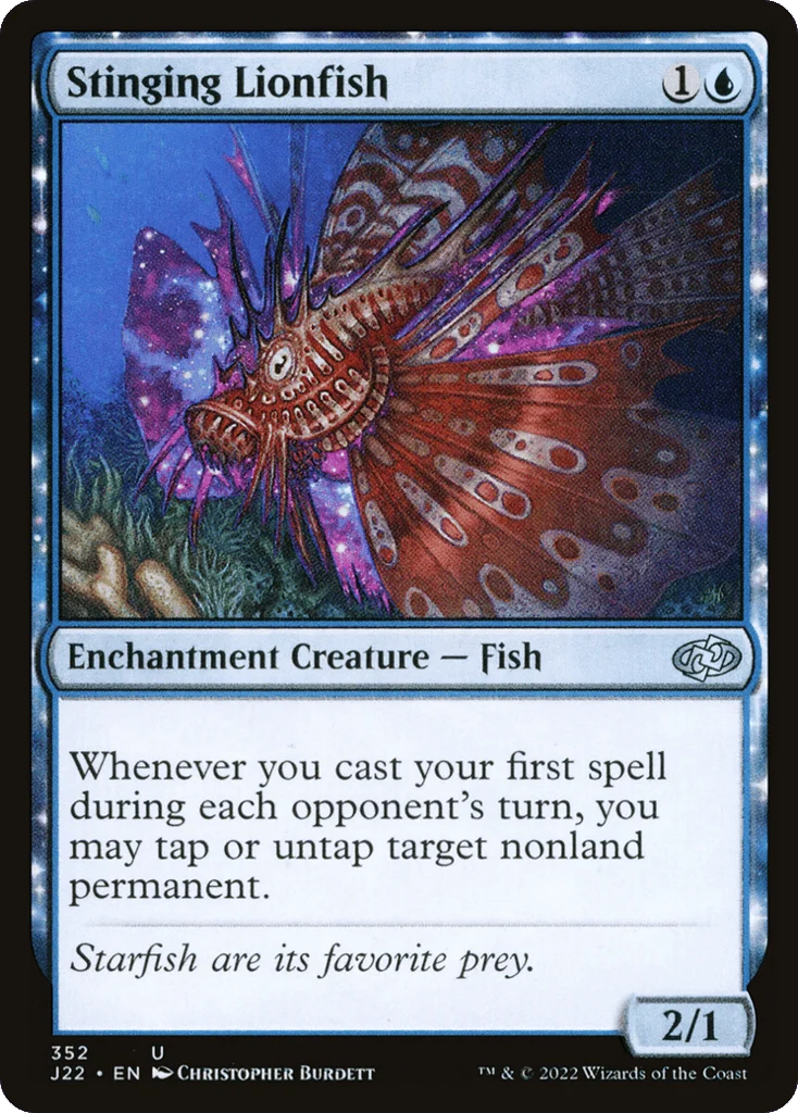 Stinging Lionfish · Jumpstart 2022