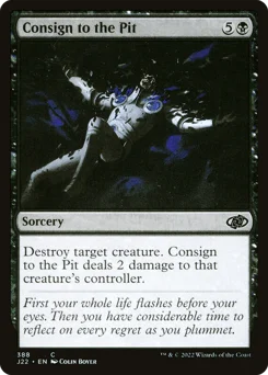 Consign to the Pit