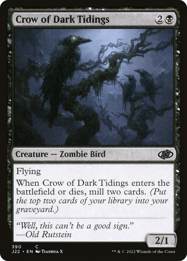 Crow of Dark Tidings · Jumpstart 2022