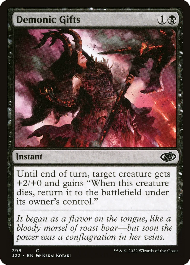 Demonic Gifts · Jumpstart 2022
