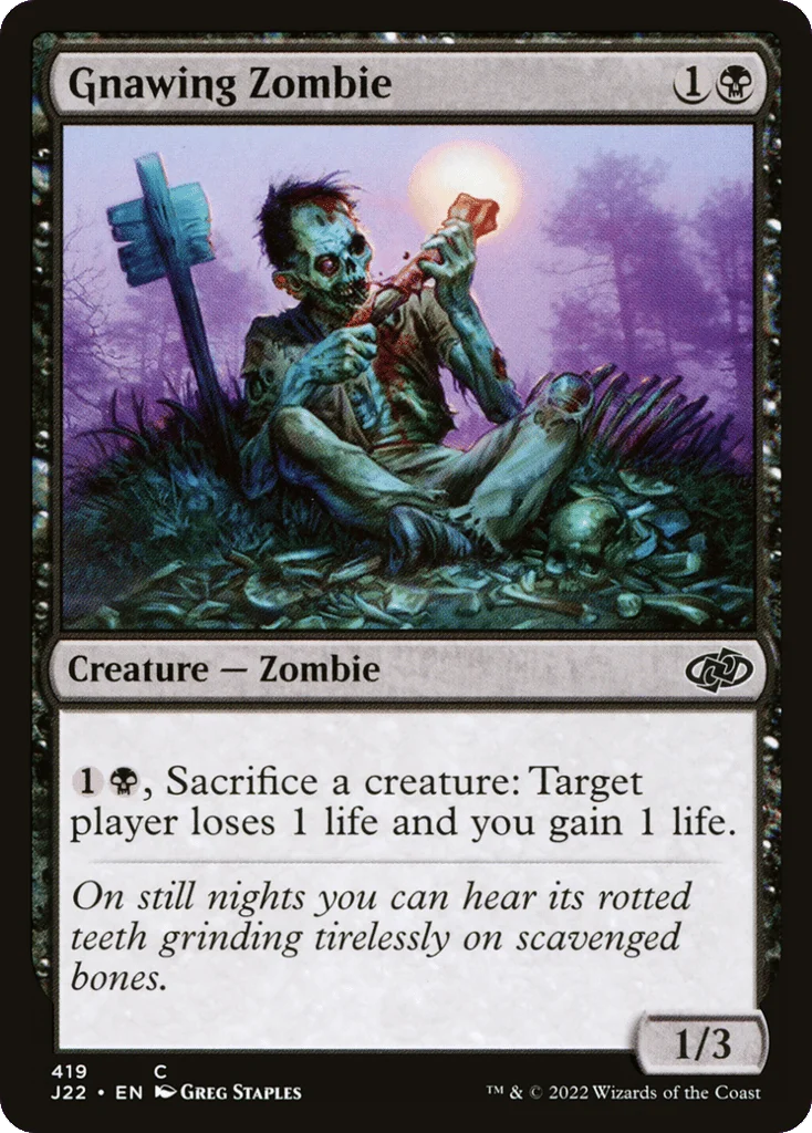 Gnawing Zombie · Jumpstart 2022