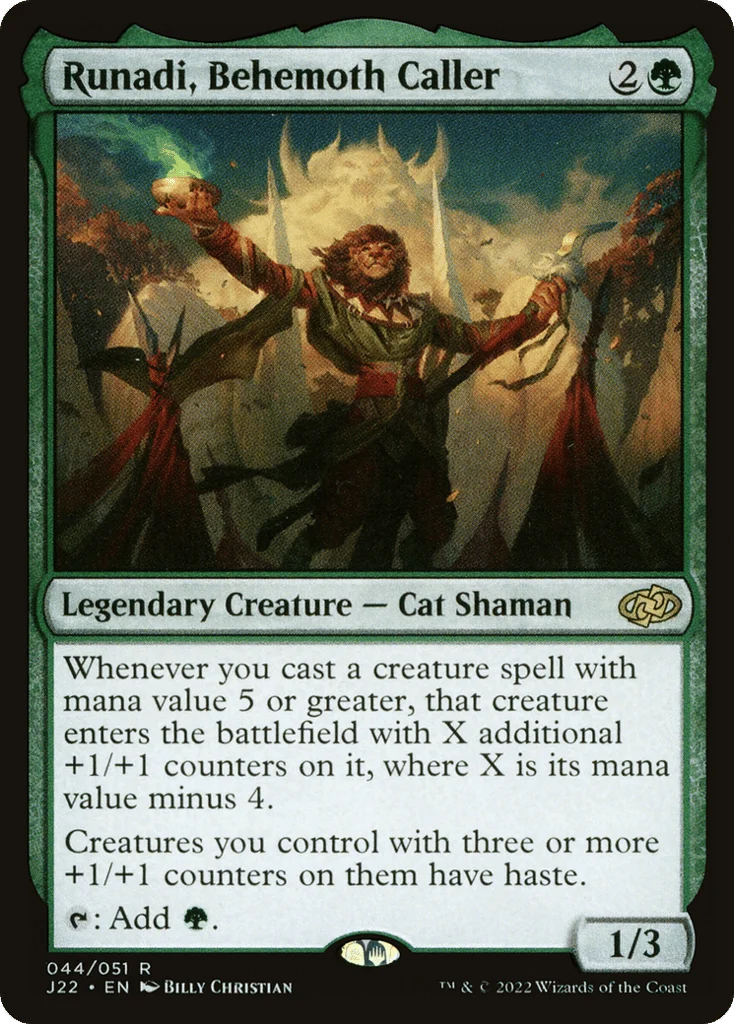 Runadi, Behemoth Caller · Jumpstart 2022