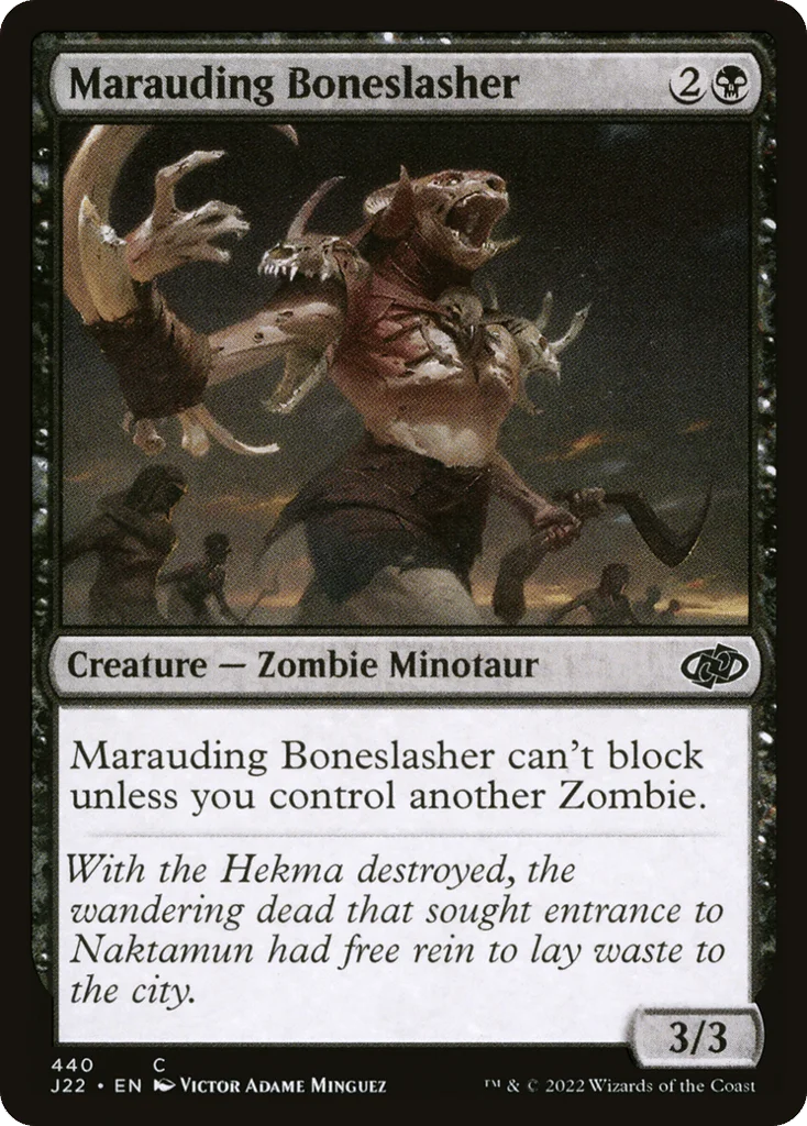 Marauding Boneslasher · Jumpstart 2022