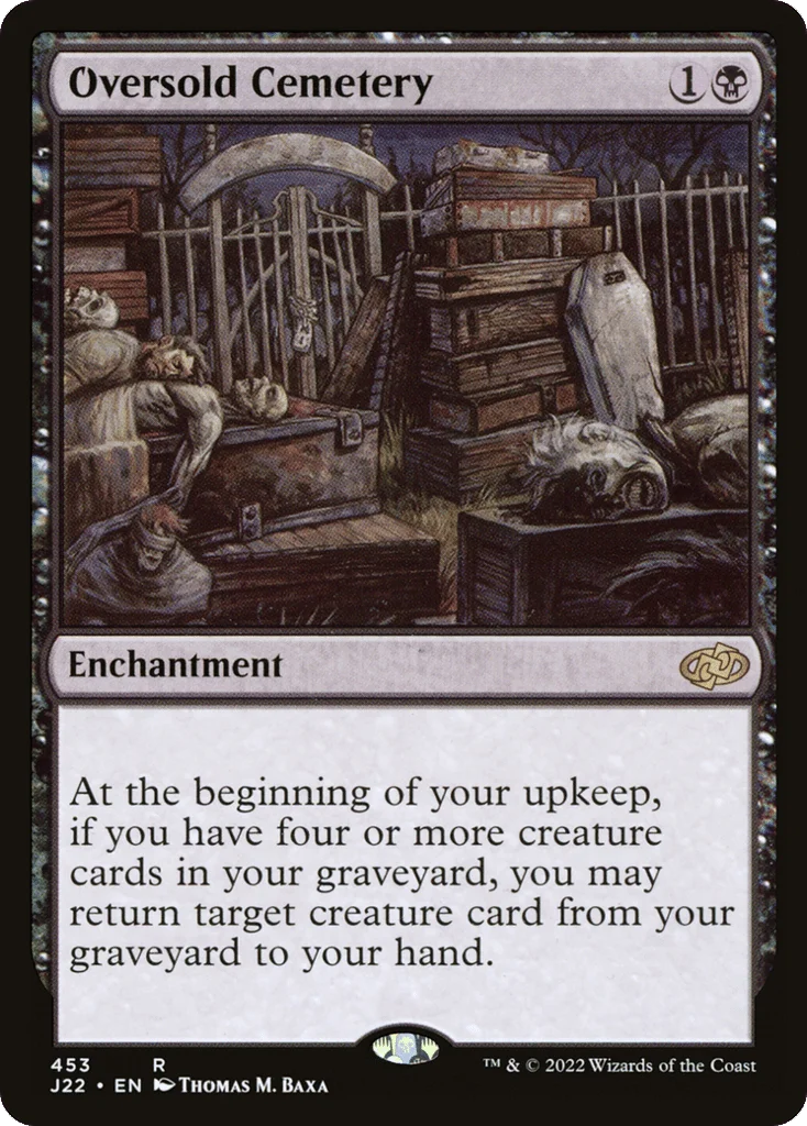 Oversold Cemetery · Jumpstart 2022