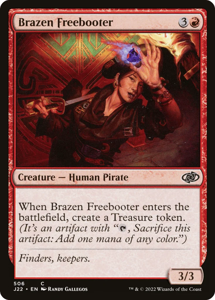 Brazen Freebooter · Jumpstart 2022