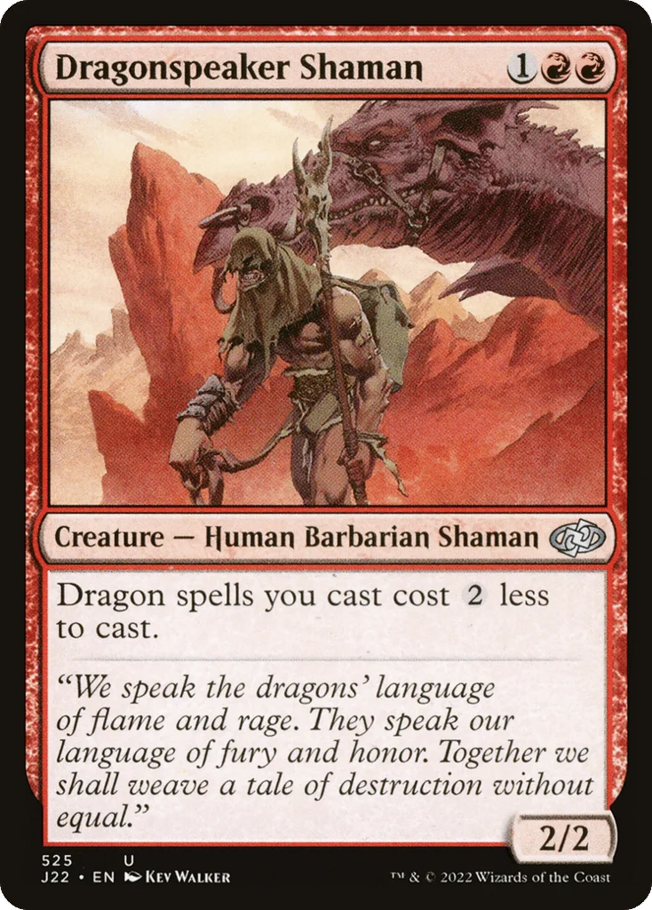 Dragonspeaker Shaman · Jumpstart 2022