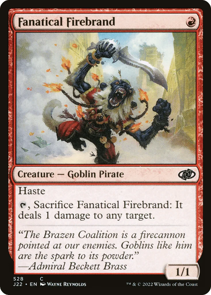 Fanatical Firebrand · Jumpstart 2022