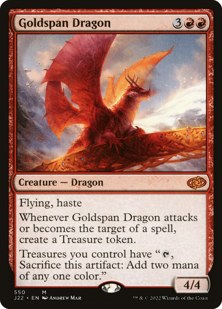 Goldspan Dragon · Jumpstart 2022
