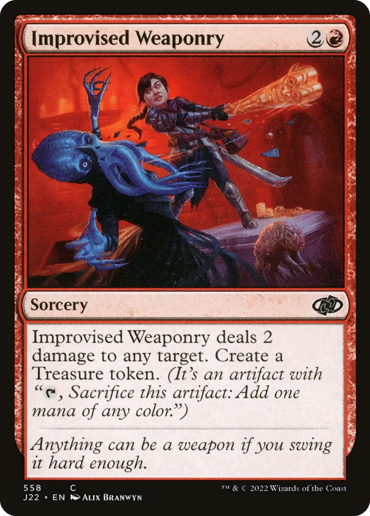 Improvised Weaponry · Jumpstart 2022