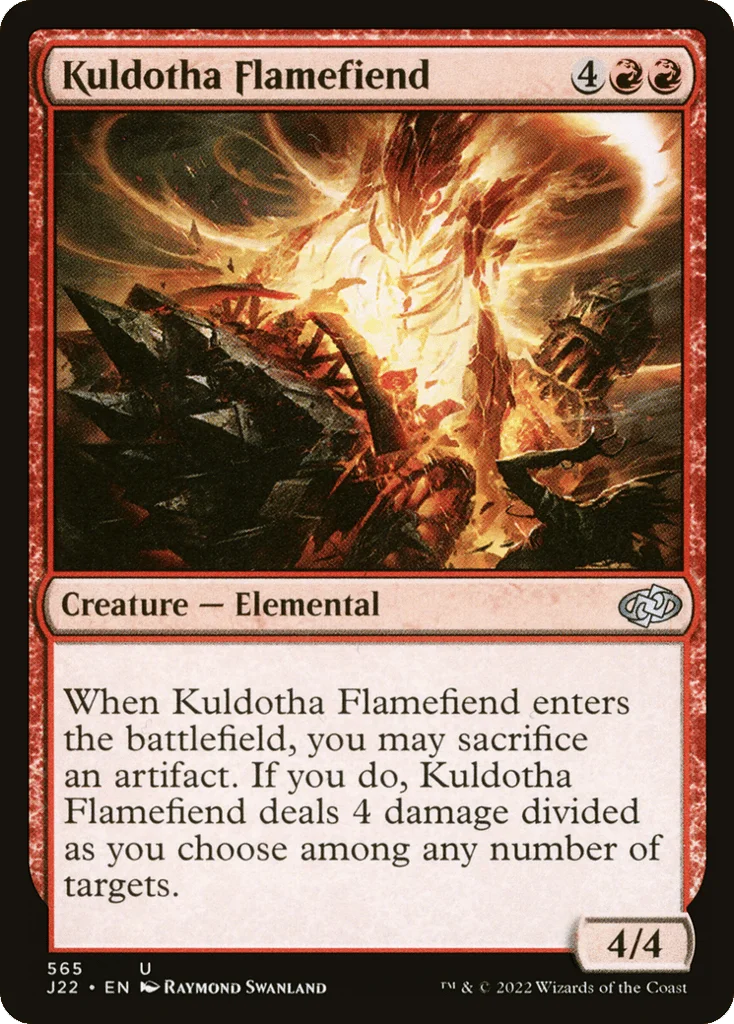 Kuldotha Flamefiend · Jumpstart 2022