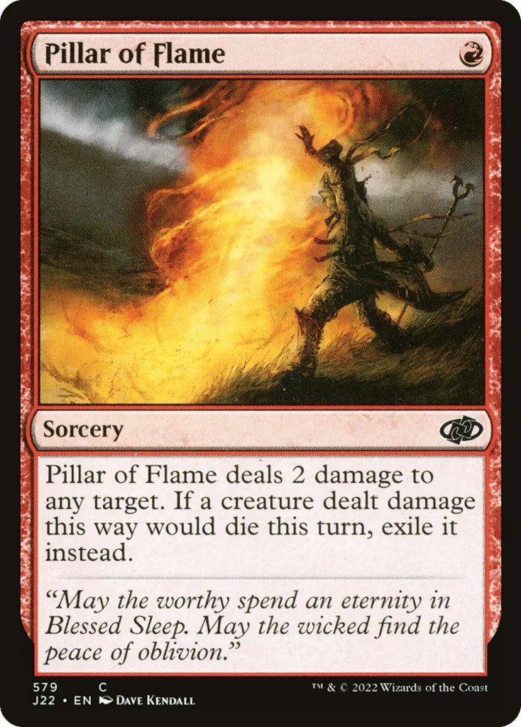Pillar of Flame · Jumpstart 2022