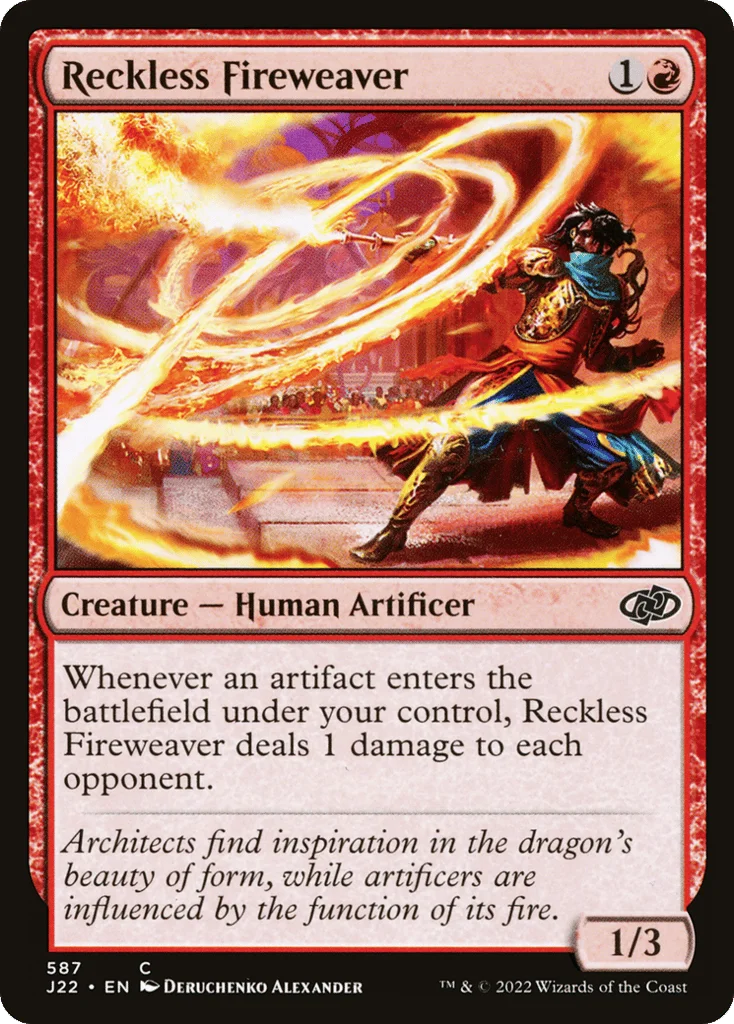 Reckless Fireweaver · Jumpstart 2022